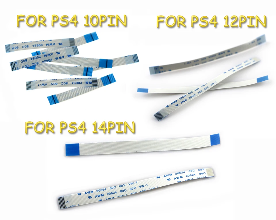 10 шт. для контроллера Sony PS4 10Pin 12Pin 14pin зарядная плата гибкий кабель Touch pad ленточный