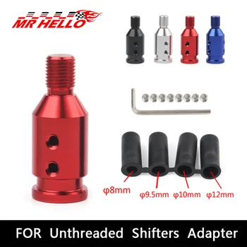 

MR HELLO Universal Aluminum Shift Knob Adapter for Non Threaded Shifters 12x1.25mm