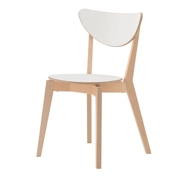 

Nordic solid wood Nomiola dining chair modern minimalist coffee talk computer