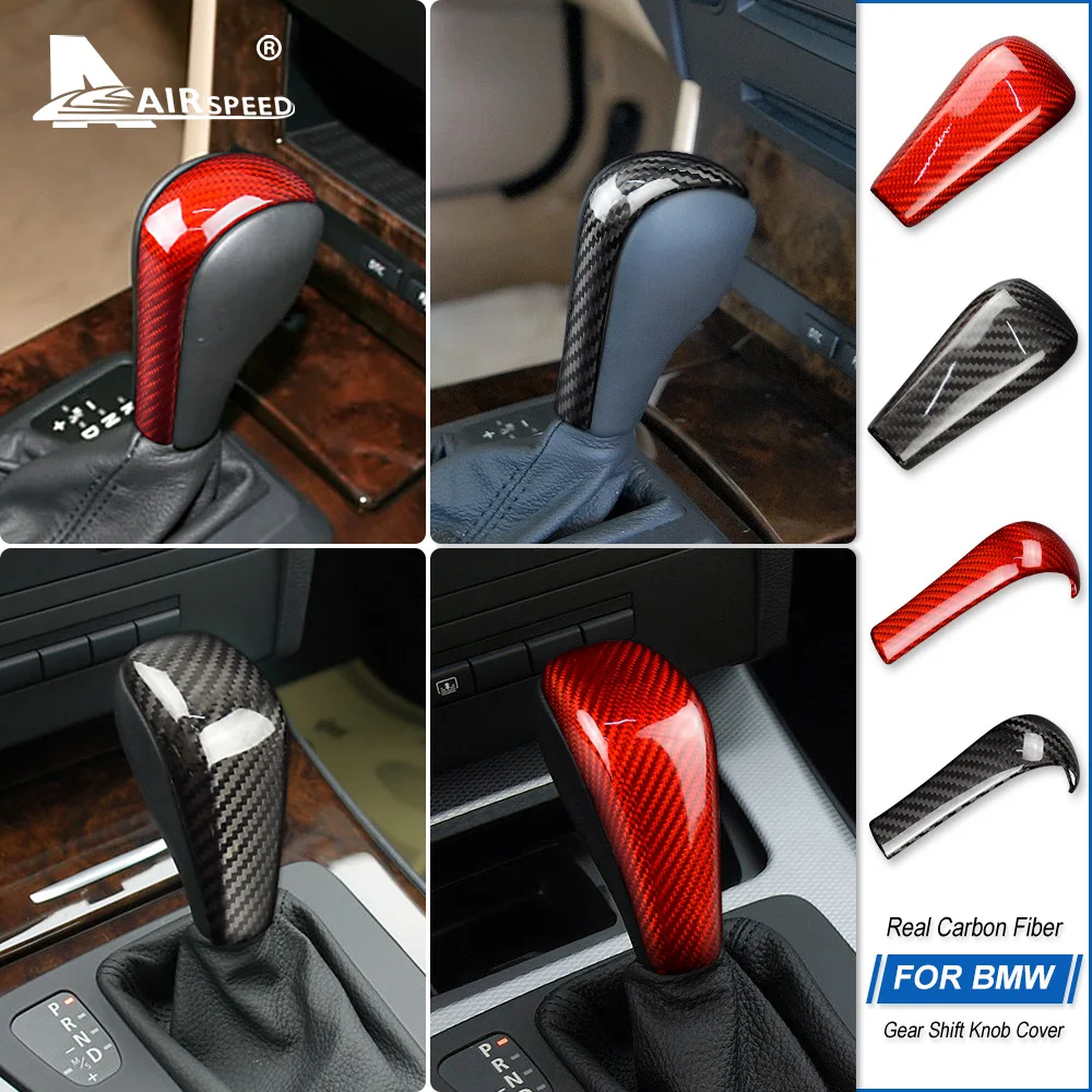 

Carbon Fiber Gear Shift Knob Cover Sticker Interior for BMW E81 E82 E83 E85 E86 E87 E90 E91 E92 E93 F01 E60 E61 E63 E64 E65 E53