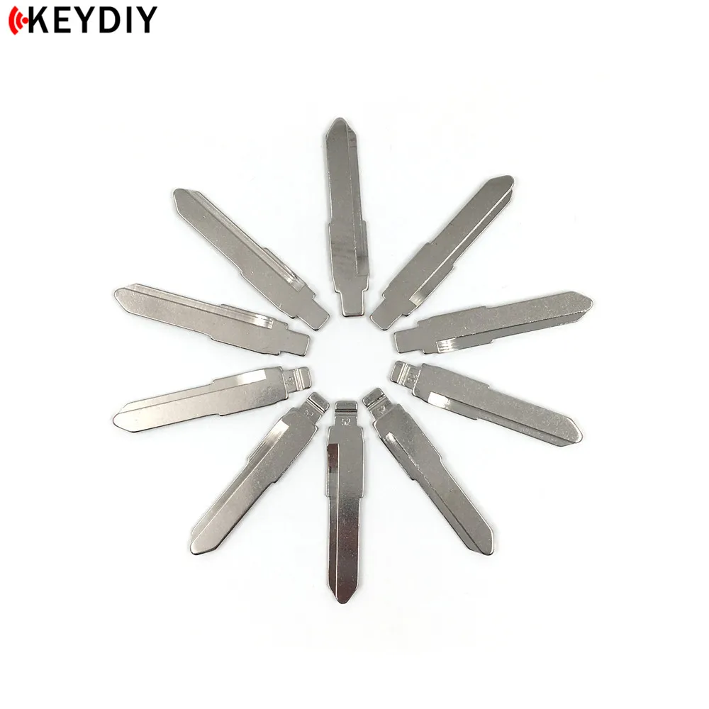 KEYDIY 10 шт./лот высококачественный металлический пустой необработанный ключ KD/JMD/VVDI