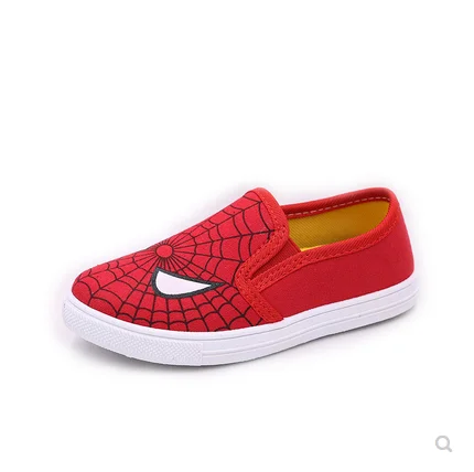 Новые Детские Superman Spiderman Batman обувь для мальчиков и девочек, модная детская кофта из хлопка с подкладкой спортивная обувь рождественские/обувь Размеры 20-31