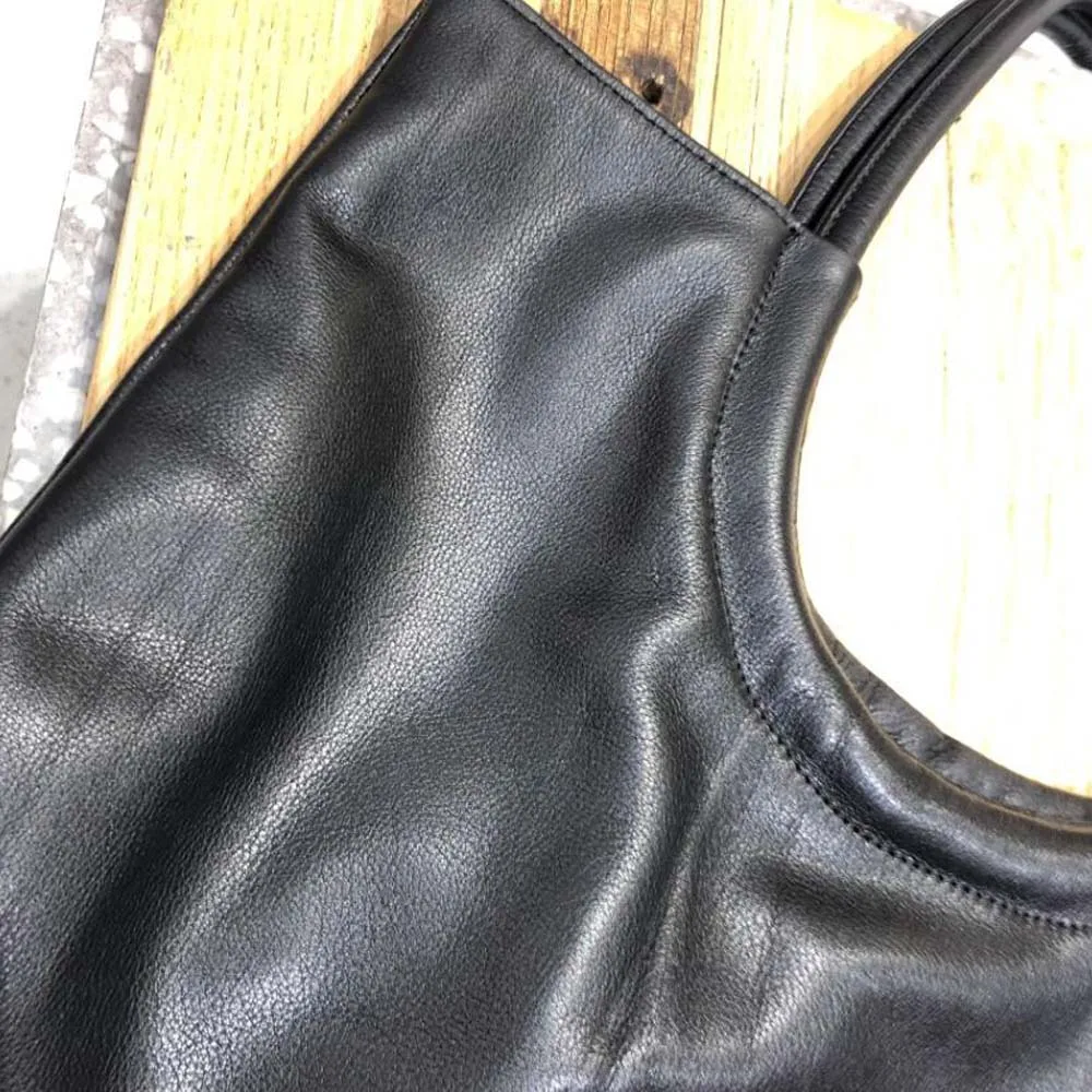 Tote Casual Large Leather Bag Soft Genuine Leather Lady commute Shoulder Bag Laptop Weekend Travel Bolsa Feminina