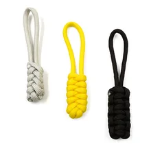 4mm7 Inti Paracord EDC Payung Tali Anyaman Kepala Resleting Jeans Zipper Kepala Pakaian Dekorasi(China)