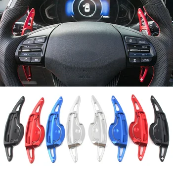 

For LA FESTA Veloster 2019-2020 Car Steering Wheel Shift Paddle Shifter Extension For Hyundai 2019 CNC Aluminum