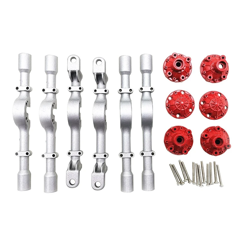 

Six-Wheel Drive Card Upgrade Accessories For Wpl B36 B36K B16 B16K Rc Auto Parts Upgrade Metal Front And Rear Axle Housing