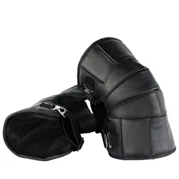 

Cowhide kneepad electric car kneepad motorcycle kneepad cold insulation kneepad riding in winter