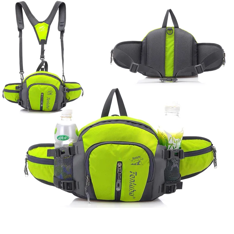 

A Generation of Fat Outdoor Sports Waterproof Fabric Multi-functional Mountain Climbing Wallet Shoulder Riding Backpack