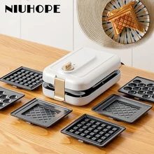 

NIUHOPE Electric Waffles Maker Bubble Egg Cake Oven Breakfast Waffle Machine Egg Cake Oven Pan Machine Mini Waffle Pot Sandwich
