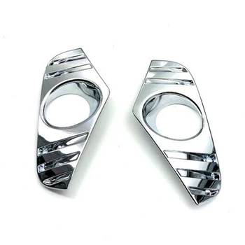 

Decor Fog Light Cover For Toyota RAV4 2019 2020 Chrome Front+Rear Trim