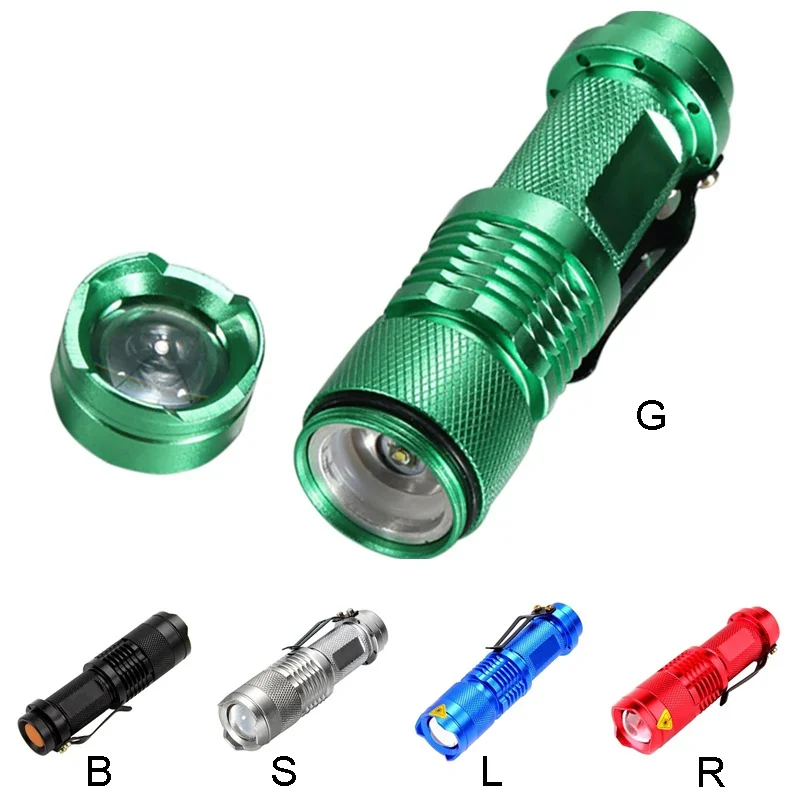 Clearance Bicycle LED Front Torch Lamp With 360 Degree Rotating Light Holder Adjustable Focus Rechargeable Headlamp Cycling Accessories 1 5