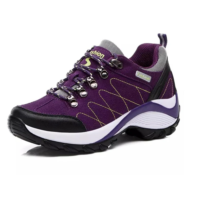 Skup 2019 nowych kobiet buty górskie trampki trekkingowe wodoodporne ciepłe buty wspinaczkowe guma sportowa damskie buty outdoorowe