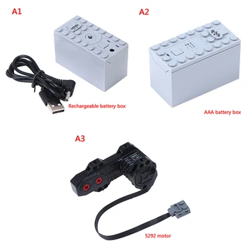 

Technic parts functions tool for multi power electric motor building kits