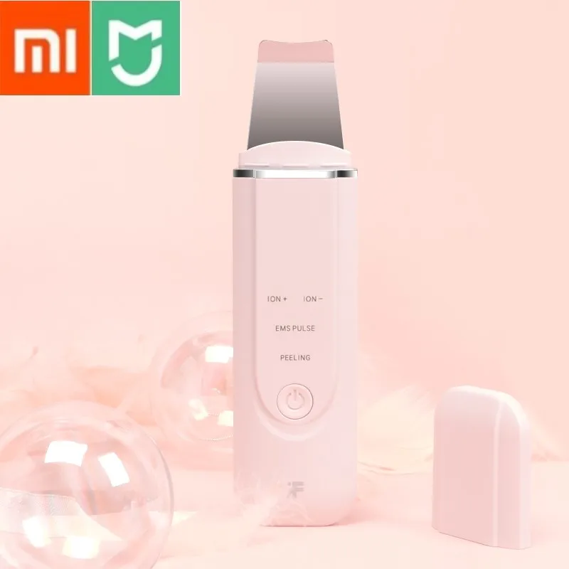 Xiaomi inFace Ultrasonic Ion Cleansing Instrument Massage Skin Scrubber Peeling Shovel Facial Pore Cleaner Machine