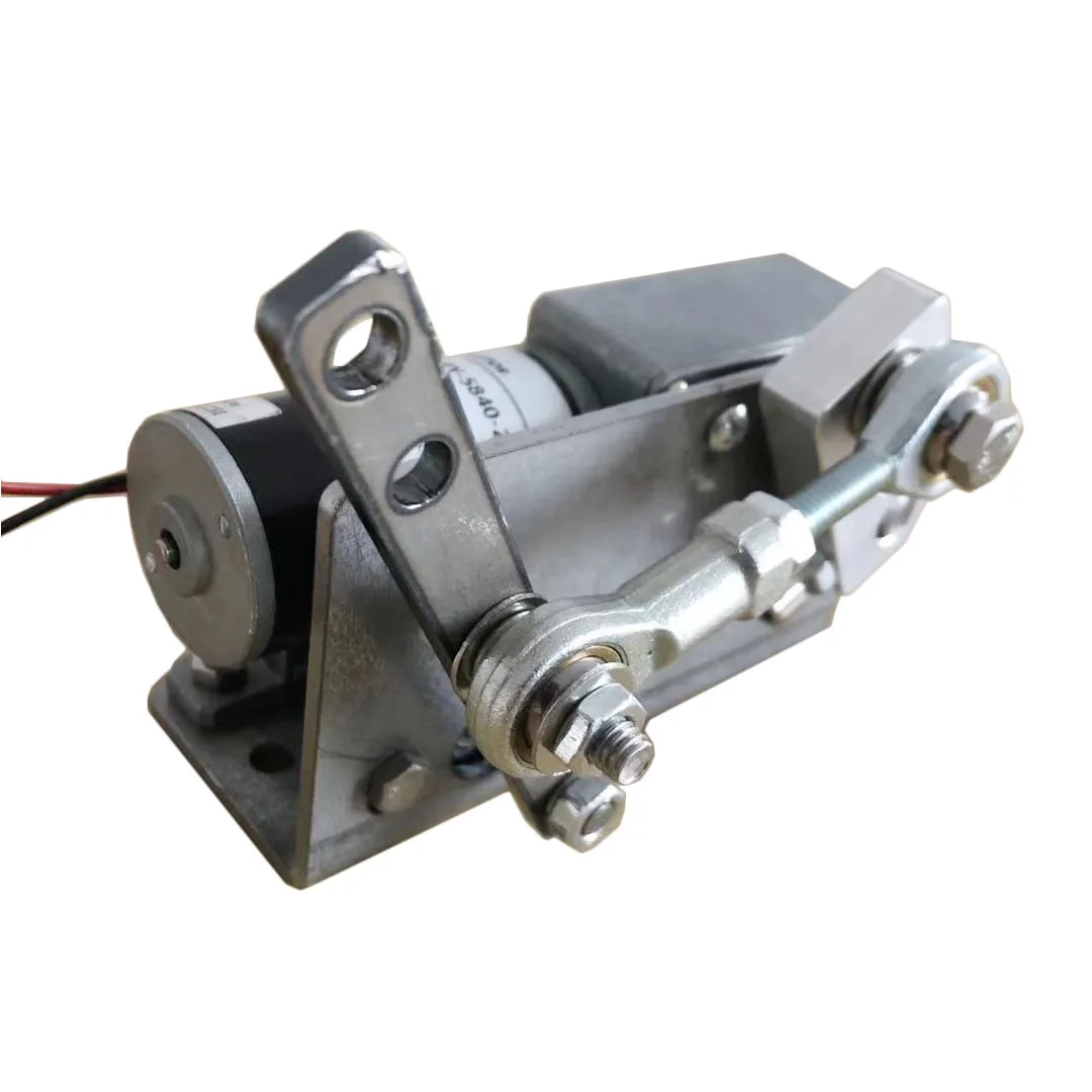 US $54.60 DIY 12V Swing Reciprocating Actuator with Power Adapter Worm Gear Motor Roboter Drive Arm