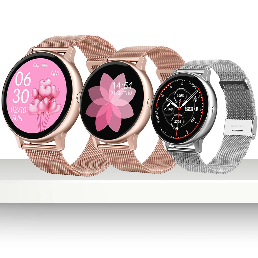 

Sports stainless steel Band For Samsung Galaxy Watch 42MM Gear 2 Sport Strap For Huami Amazfit Bip/Amazfit Active 2 Smart Watch