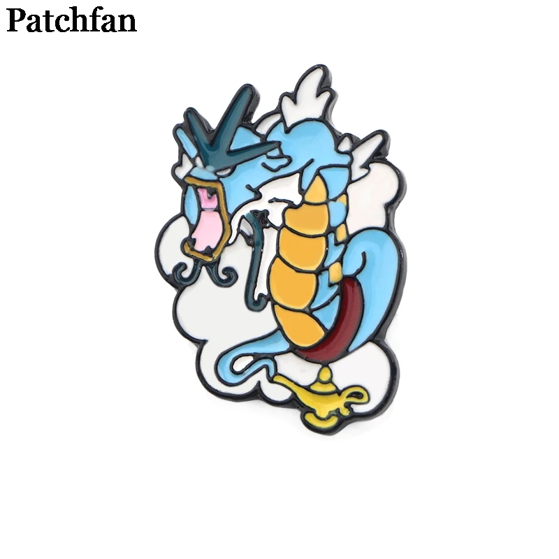 Patchfan мультфильм персонажи цинка металлический Узелок Значки пункт рубашка сумка Одежда Кепка рюкзак броши для обуви значки медали A2264