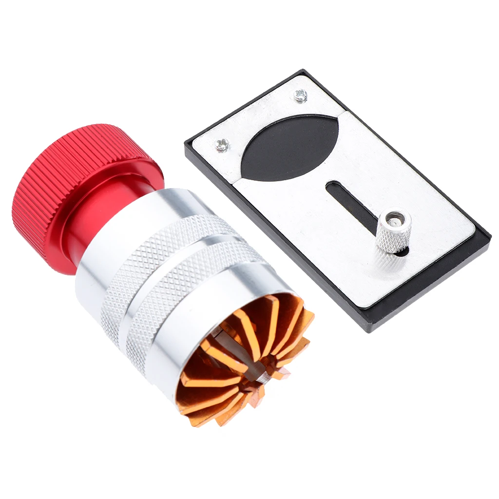 Universal Watch Crystal Lift Glass Case Remover Inserter Fitting Steel ToolS