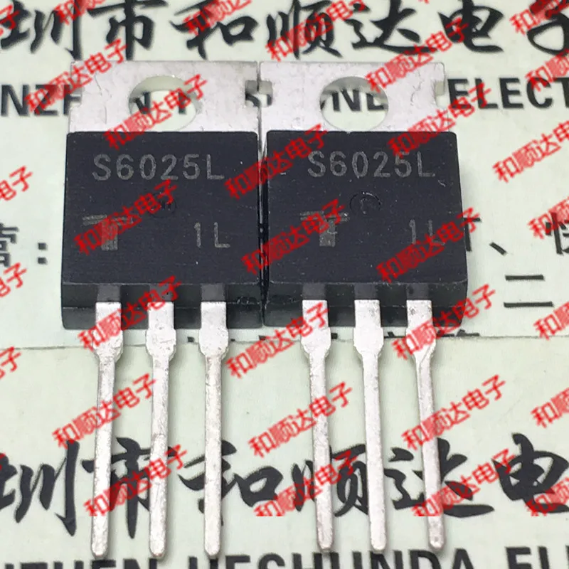 5 шт/S6025L TO-220 25A 600V