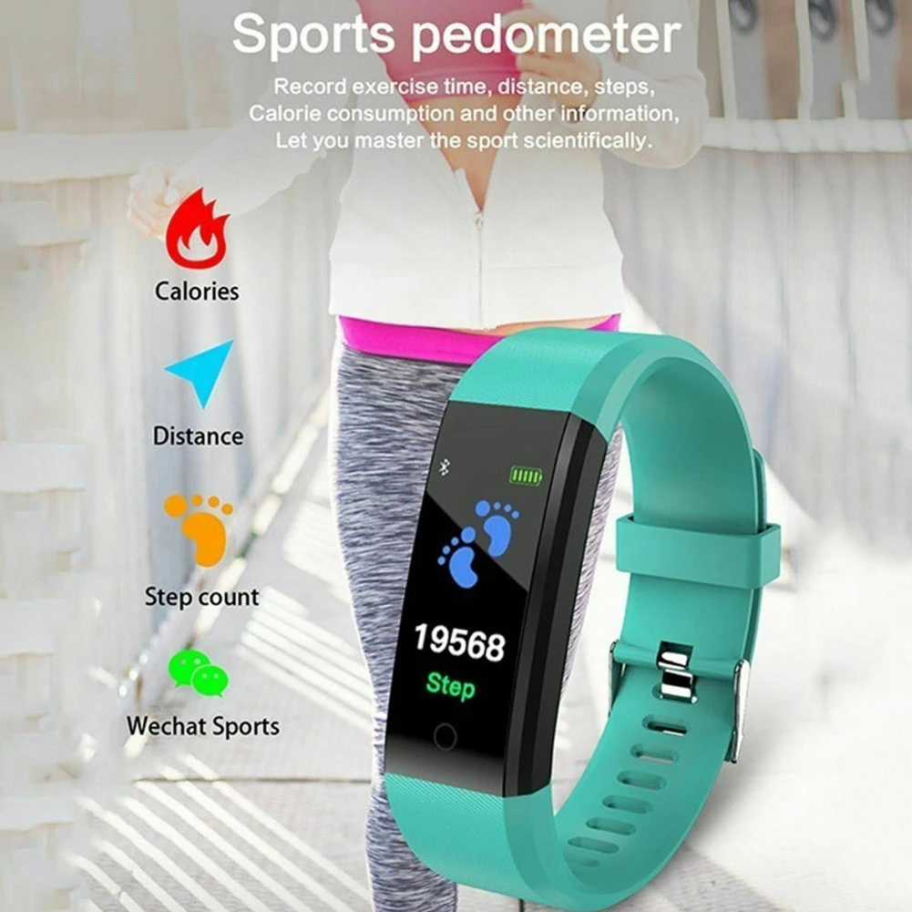 Gezondheid браслет Hartslag Bloeddruk смарт-Браслет фитнес-трекер Smartband Polsbandje voor Smart Band 3 Smart Horloge