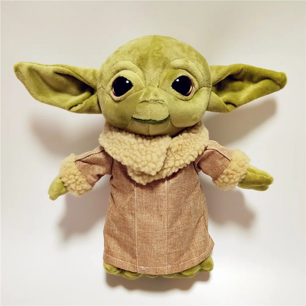 

30cm Baby Yoda Doll Cuper Cute The Mandalorian Cartoon Stuffed Plush Animals Dolls Collectible Master Yoda Toys Children Cotton