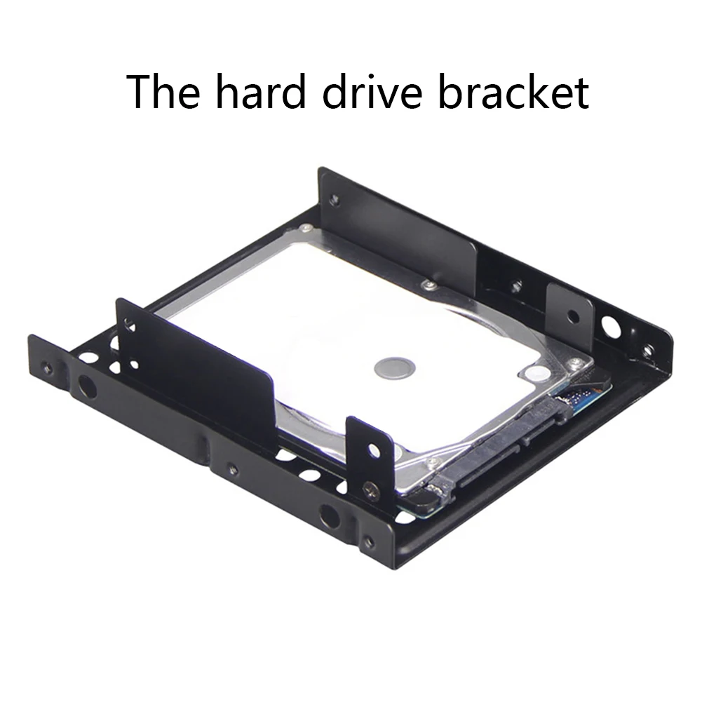 

2.5 To 3.5 Desktop Dual Converter Adapter Hard Drive SSD Mounting Bracket Computer Internal