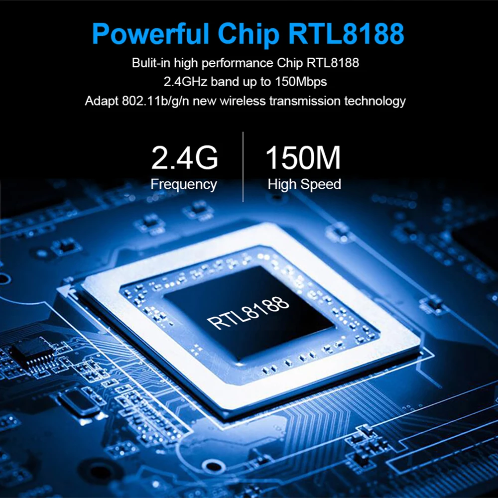 USB wi fi адаптер KEBIDU 150 Мбит/с MT7601|Сетевые карты| |