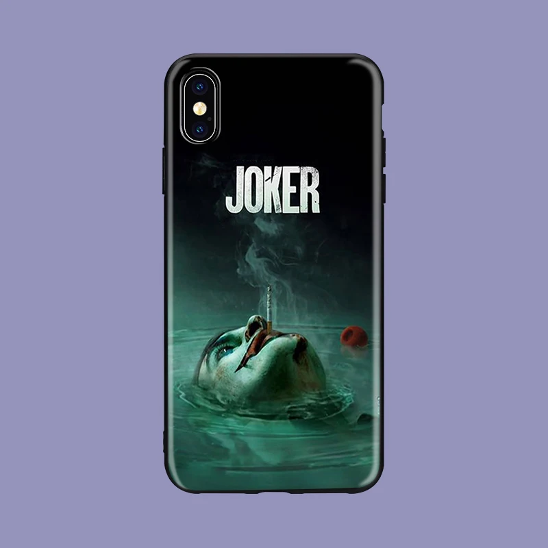 Joker Joaquin Phoenix Мягкий ТПУ чехол для телефона Apple IPhone X XR XS MAX 7 8 7plus 6 6S Plus 5 5S SE