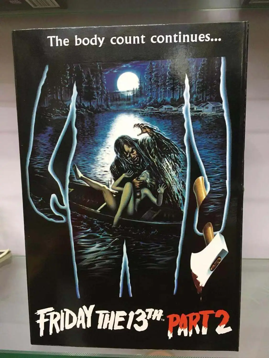 NECA пятница 13 я часть 2 Джейсон вурхисс ПВХ экшн фигурка Коллекционная модель