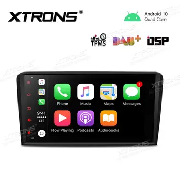 

8" Android 10.0 OS Car Multimedia GPS Radio for Audi A3 2003-2012 S3 2006-2012 RS3 2011-2012 with CarPlay & Android Auto Support
