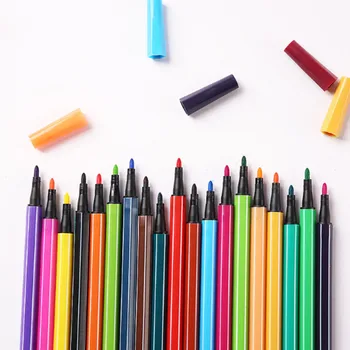 

36/24/18/12 Non-toxic Color Washable Watercolor Children Painting Children Supplies Art Pen Mark Painting Brush Pen
