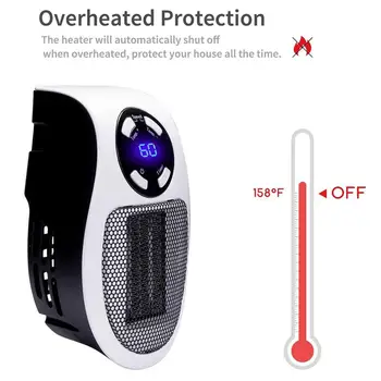 

Portable Mini Heater Home Appliance Heating Fan Mini Heater Home Office Bathroom Dormitory Heating Artifact