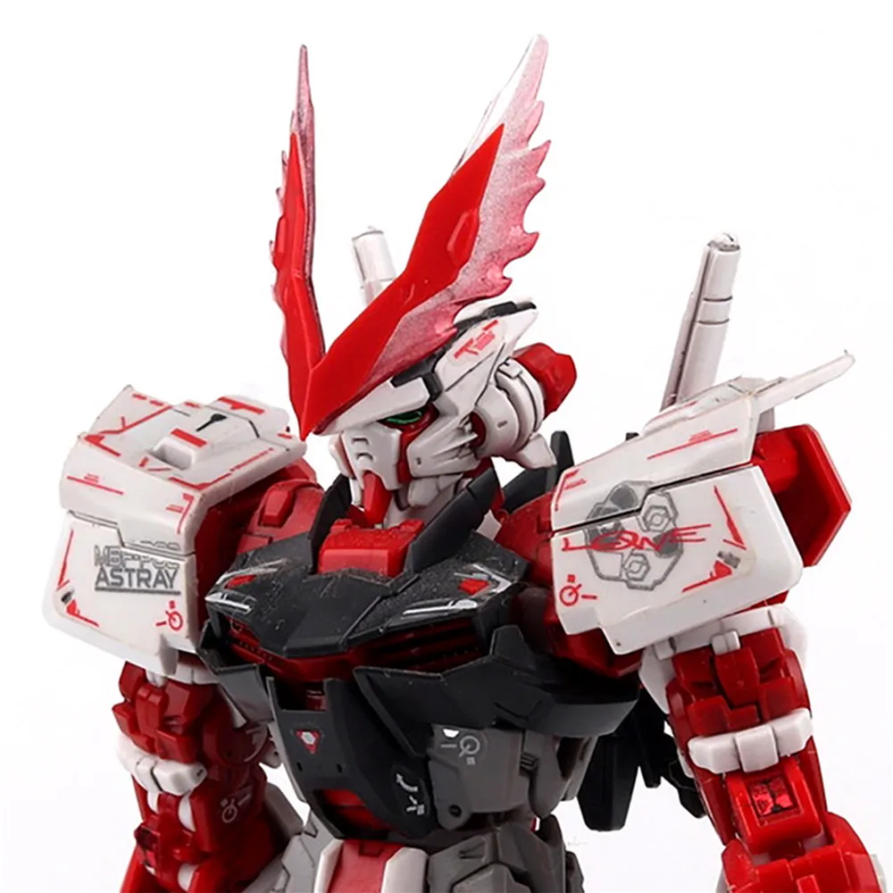 Модифицированные детали красная синяя рамка рога дракона версия 2 0 для Bandai MG 1/100