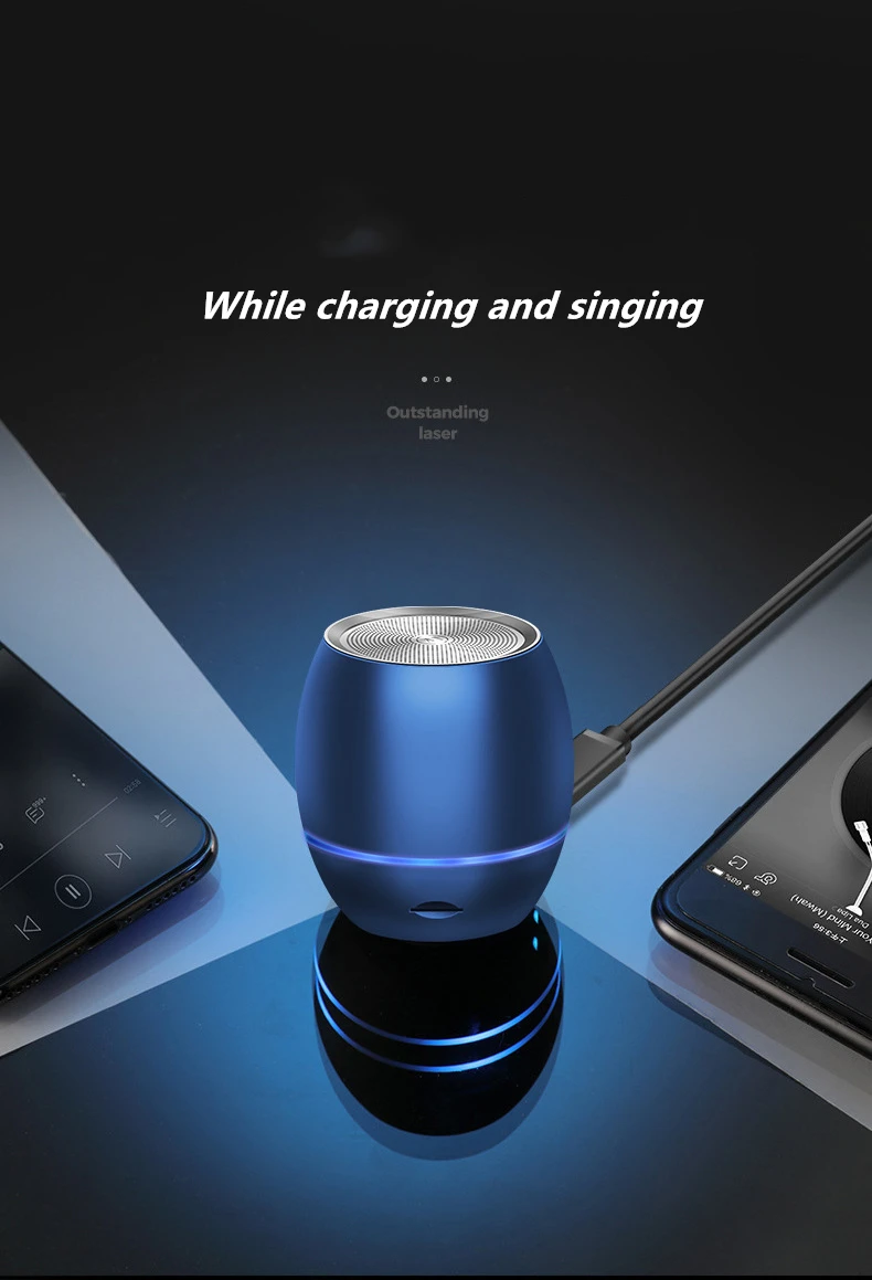 Мигающая лампа Bluetooth динамик с сабвуфером беспроводной микрофон вызов Портативные Компьютерные колонки Caixa De Som F4039A