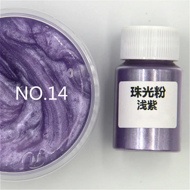 Diy Handmade Pearlescent Mica Powder Epoxy Resin Dye Pearl Pigment Resin Glue Pigments Material Crystal Mold