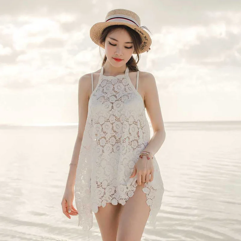 

2018 Fashion Bikini Underwire Split Type Three-piece Set WOMEN'S Swimsuit Hot Springs Swimwear