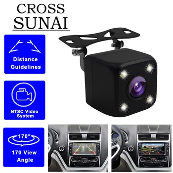 

4 LED Car HD Monitor Rear View Camera Car Front View Side Reversing DVR Wire Vehicle Night Vision Auto Backup Camera Waterproof