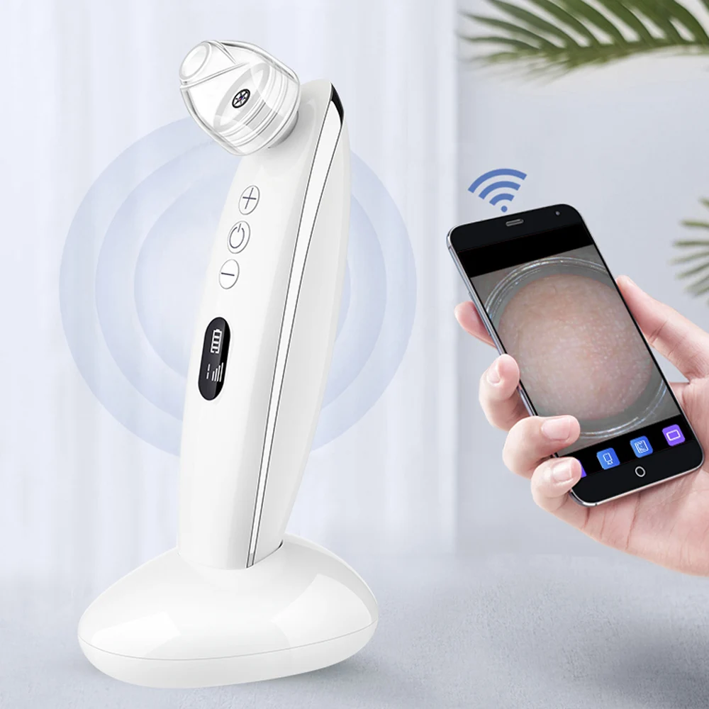 

Blackhead Remover Pore Acne Pimple Removal Face T Zone Nose Cleaner Vacuum Suction Facial Diamond Beauty Clean Skin Oil Dirty