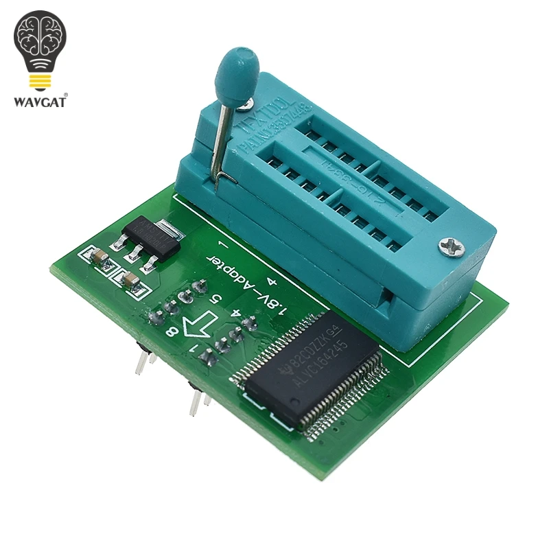 Адаптер для материнской платы 1 8 В SPI Flash SOP8 W25 MX25 используется программистов TL866CS