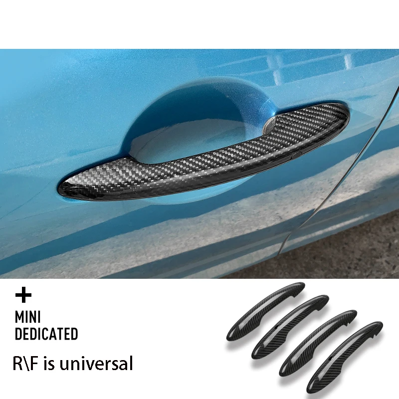 Для Mini Cooper F55 F56 F54 F60 R55 R56 R60 Countryman Clubman карбоновая дверная ручка защитный чехол Аксессуары JCW