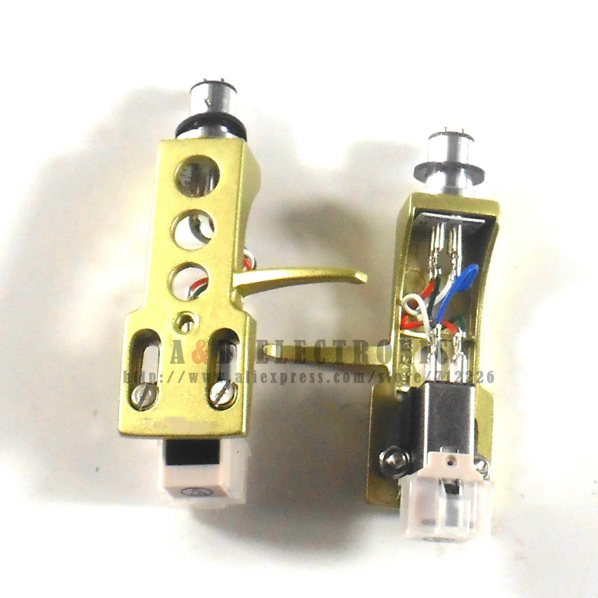 1SET Gold COLOR Phono Stylus Cartridge Unit Turntable Headshell CN5625 For Technics 1200 1210