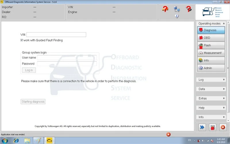 HDD установлен ODIS V5.16 5054A с бесплатным OTC Techstream программного обеспечения 5054a odis 5,16 keygen диагностический инструмент сканер