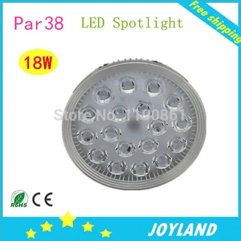 

Free shipping LED Spotlight lamp bulb e27 18W 110v 220v Home Indoor lighting warranty 2 years