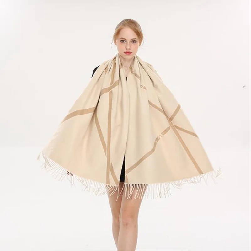 VISROVER-2018-Fashion-New-double-sided-plain-simple-warm-scarf-female-autumn-and-winter-thick-long (1)