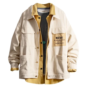 

Men Jacket Many Pockets Waterproof Oversized Coat Winter casual Jacket Men fashions Man Jacket Autumn 2019 clothing new II50NSJK