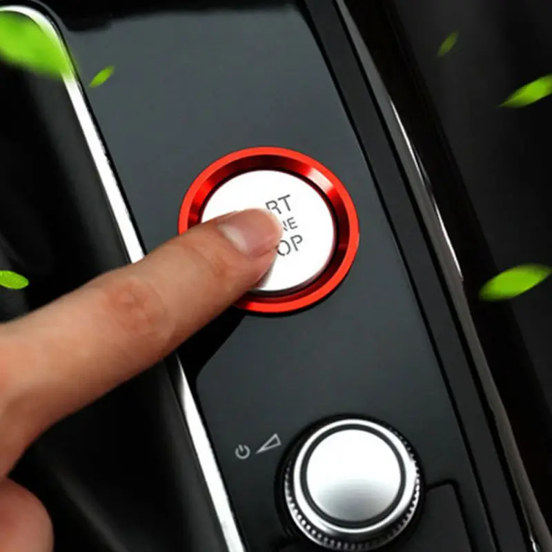 Автомобильный пусковой стоп двигатель кнопочный переключатель Накладка для Audi A4