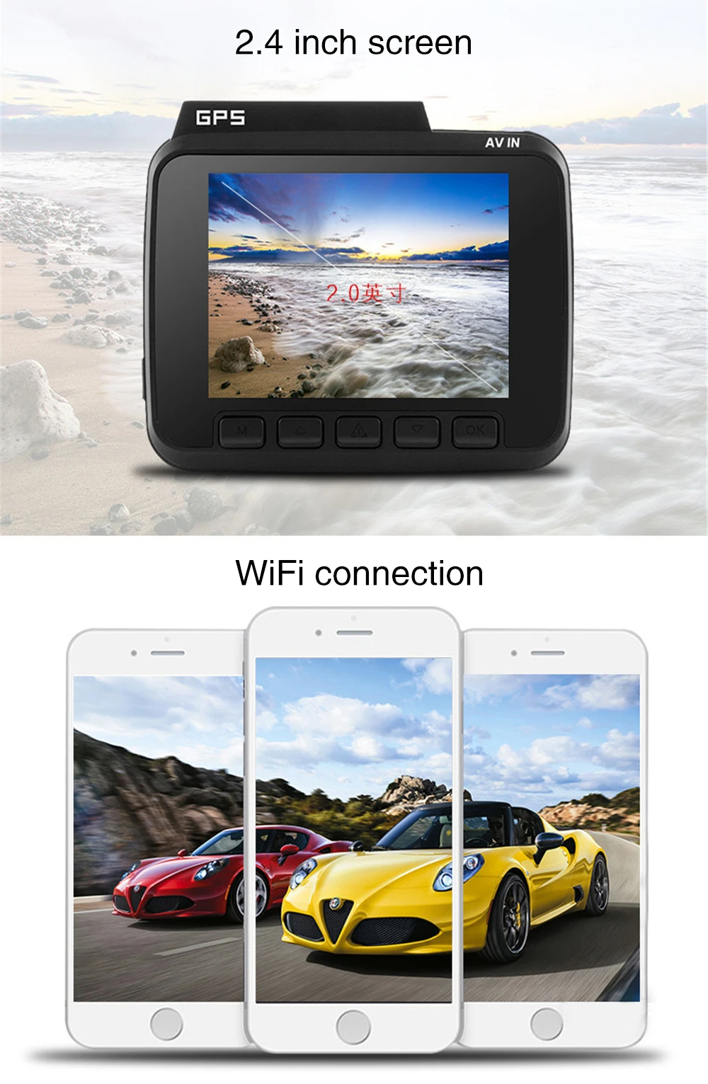 Автомобильный видеорегистратор зеркало многом зависит мобильный телефон wifi соединение 4K Высокое разрешение данных Регистраторы видео Registratori Авто Камера 63H