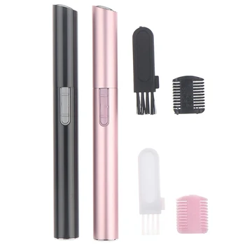 

Mini Portable Electric Face Eyebrow Scissors Hair Trimmer Practical Women Body Shaver Remover Blade Razor Epilator 2 Colors