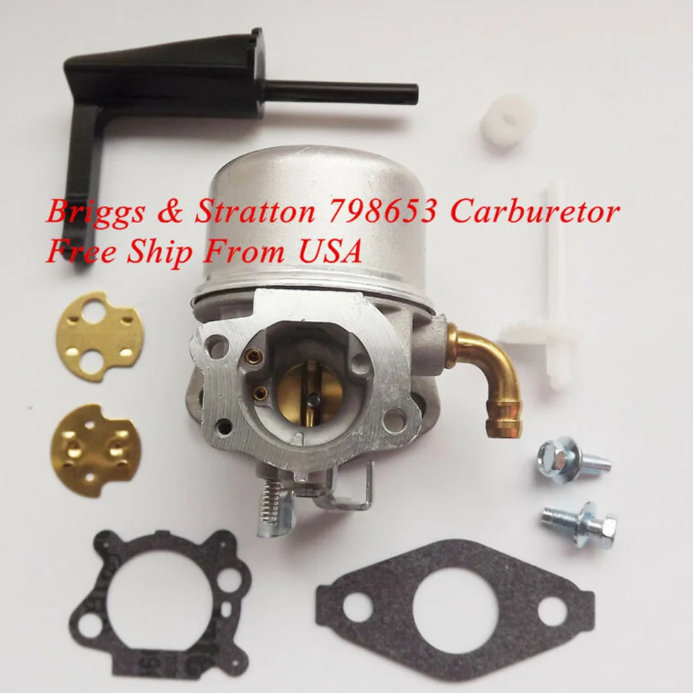 

Carburetor Kit For Briggs&Stratton 798653 Replaces 697354 790290 791077 698860 Tool Parts Accessories