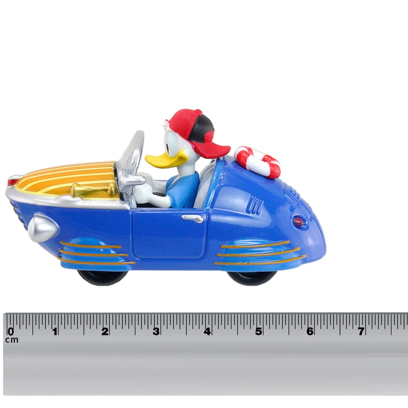 Tomica disney Микки Маус родстер гонщики MRR-08 Barchetta Дональд Дак 6 см металлический литой автомобиль игрушка автомобиль 119968